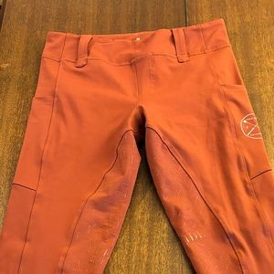 Rust free ride equestrian leggings. Full seat silicone